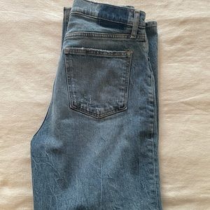 Abercrombie jeans 90’s straight leg high rise